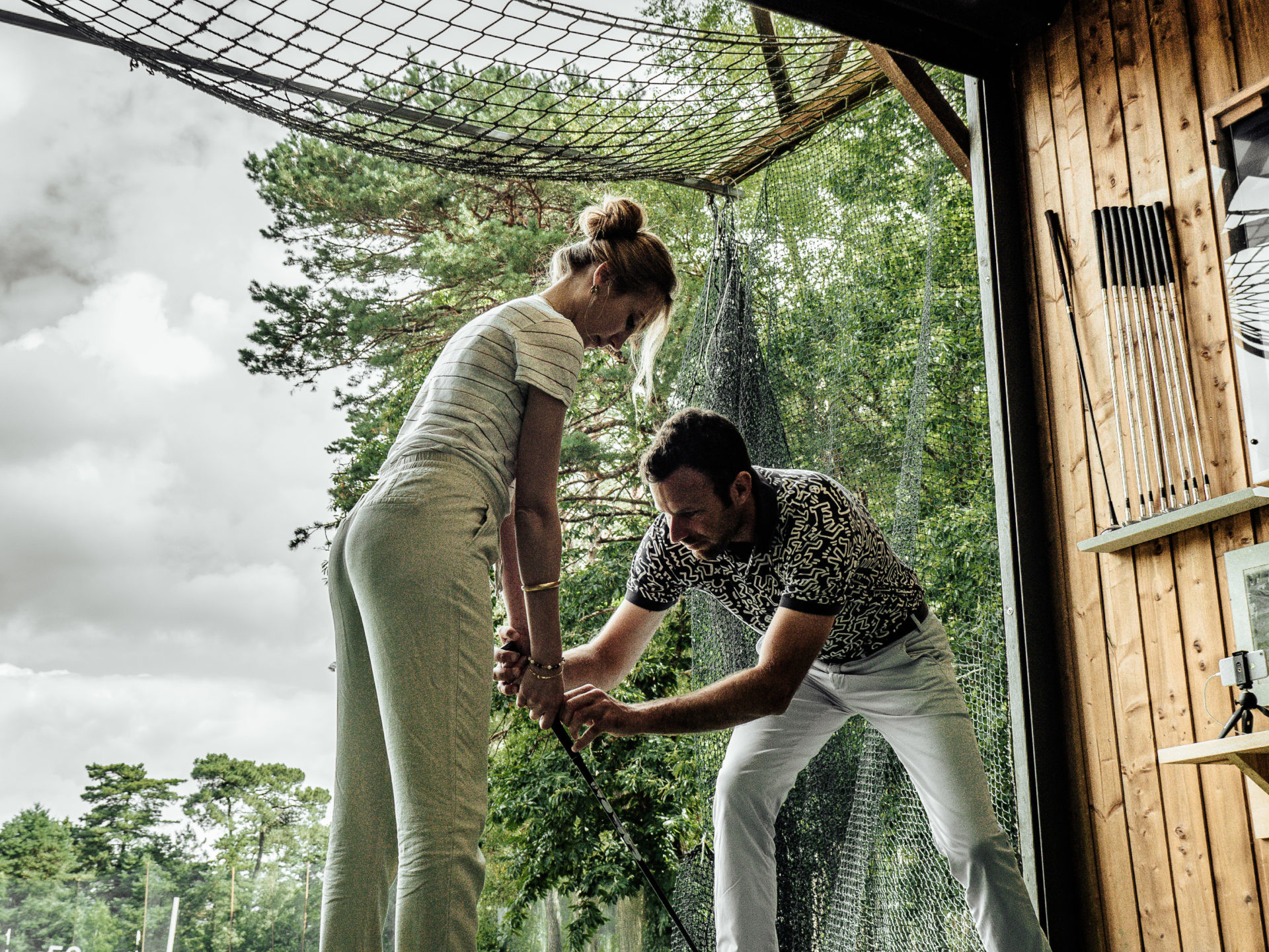 Cours de Golf individuel avec débutant au Golf Club de Nantes Vigneux | Matthieu Billaud Professeur de Golf