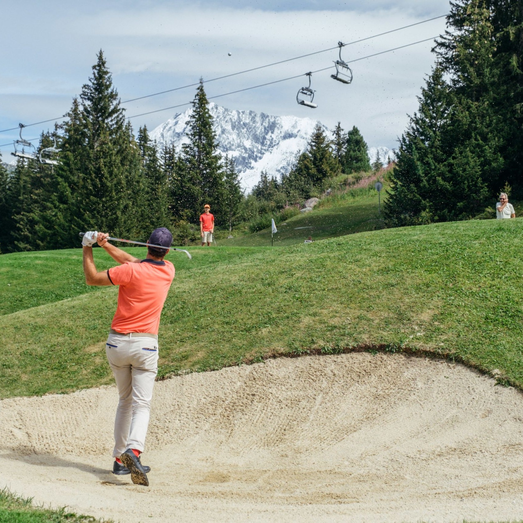 Cours de golf au golf club de Courchevel | Matthieu Billaud Professeur de golf