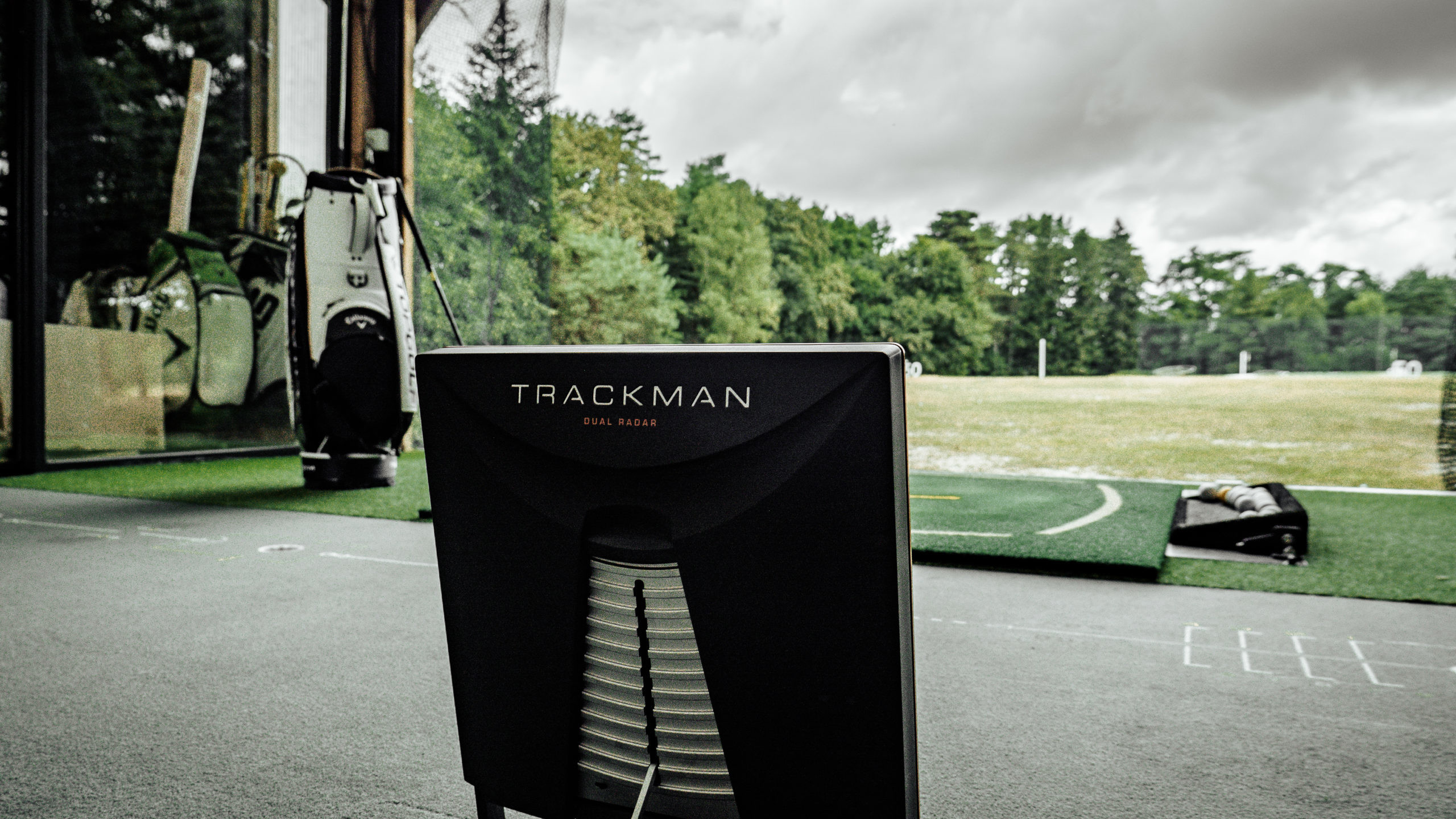 Studio avec Trackman 4 au Golf Club de Nantes Vigneux | Matthieu Billaud Professeur de Golf